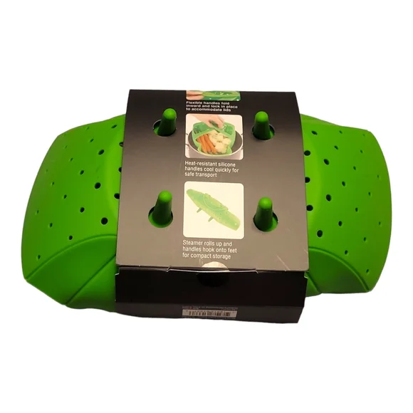 OXO SoftWorks Silicone Steamer Pressure Cooker Basket Heat Safe Silicone NWT - Picture 8 of 13